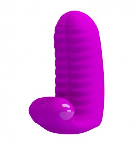 PRETTY LOVE - Abbott Double Finger Vibrator (Purple)